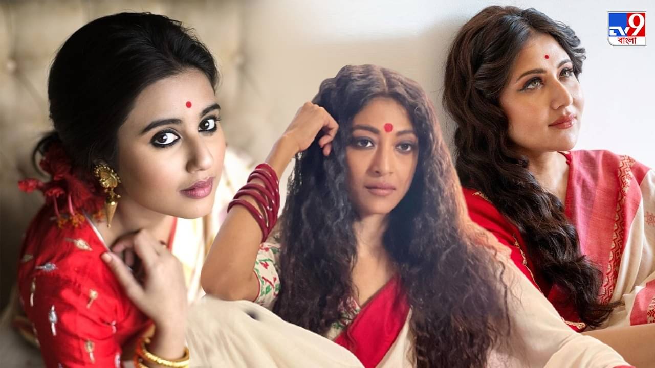 Traditional Off-White Saree: যৌন আবেদনে জুড়ি নেই লাল-সাদার, দেখে নিন শাড়ির সেক্স অ্যাপিল