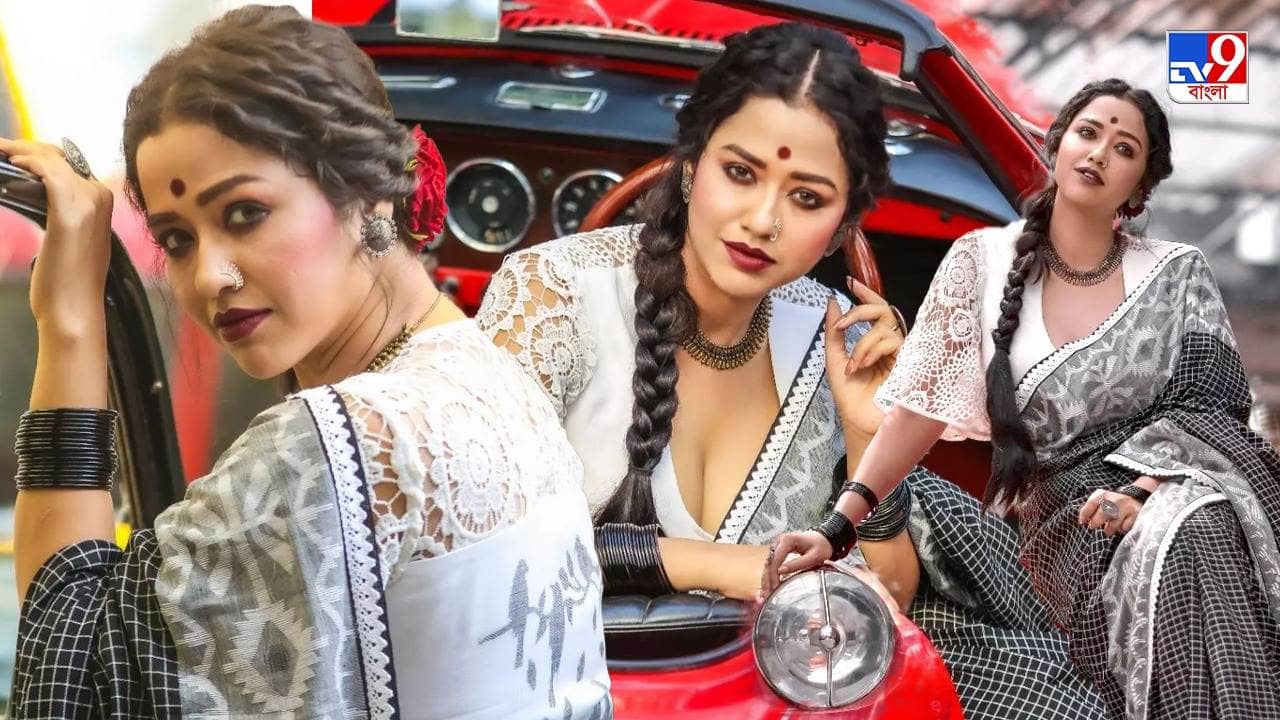 Sohini Sarkar: সাদা-কালো চেকস আর জামদানির টাচে এথনিক লুকে সোহিনী, ছবি দেখে আপনিও বলবেন ওয়াও