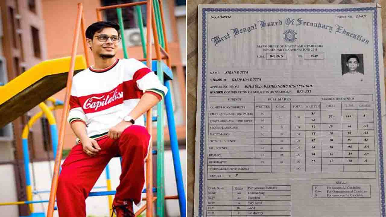 Kiran Dutta: ইউটিউবার কিরণ দত্তর মাধ্যমিকের রেজ়াল্ট দেখলে অবাক হবেন, এক শিক্ষকের কী প্রতিক্রিয়া দেখুন