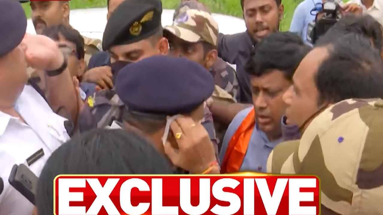 BJP Sukanta Majumdar: সুকান্ত মজুমদারের বাড়ির সামনে ধুন্ধুমার; বিজেপির রাজ্য সভাপতিকে ঘিরে বিক্ষোভ