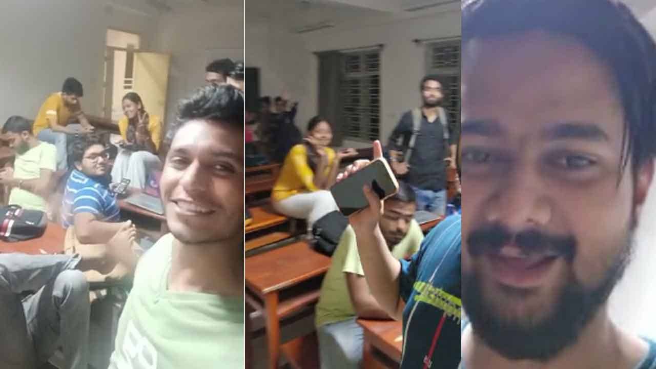 Viswa Bharati: রাতদুপুরে পরীক্ষা! রাত আড়াইটে পর্যন্ত বিশ্বভারতীতে চলল অফলাইন পরীক্ষা, ভিডিয়ো প্রকাশ্যে