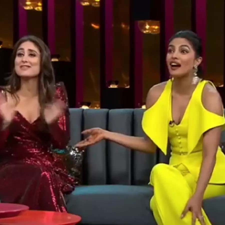 স্বামী হননি সইফ যখন তখন তাঁর সঙ্গে করণের শোতে এসে প্রিয়াঙ্কাকে করেন কটুক্তি। তিনি তাঁর কাছে জানতে চান কোথা থেকে তিনি উচ্চারণ শিখেছেন। পরে সেই উত্তরে প্রিয়াঙ্কার জবাব ছিল যেখান থেকে করিনার বয়ফ্রেন্ড শিখেছে। প্রিয়াঙ্কা শোতে এসেছিলেন শাহিদ কাপুরের সঙ্গে। সেই সময় করিনা ডেট করতেন শাহিদকে। সিজিন ৬-তে করণ একসঙ্গে শোত নিয়ে আসেন দুইজনকে। তাঁরা পুরনো সেই সব অংশ দেখে খুব মজা পেয়েছিলেন। 