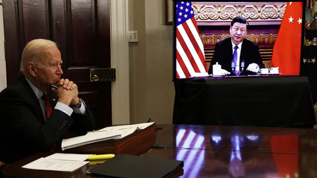 US-China Relation: 'আগুন নিয়ে খেললে পুড়ে যেতে হবে', বাইডেনের সঙ্গে বৈঠকে হুঁশিয়ারি জিংপিংয়ের