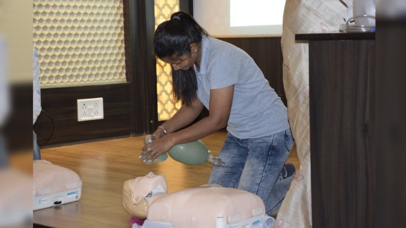 CPR training