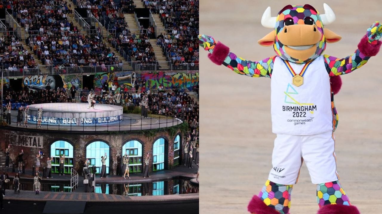 CWG 2022 Opening Ceremony Highlights পতাকা হাতে হাঁটলেন সিন্ধু