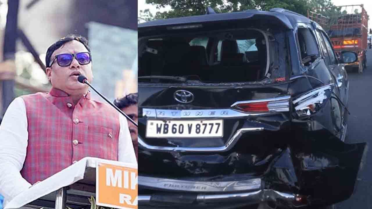Krishna Kalyani's Car Accident: পিছন থেকে সজোরে লরির ধাক্কা, ভয়াবহ দুর্ঘটনার মুখে বিধায়ক কৃষ্ণ কল্যাণীর গাড়ি