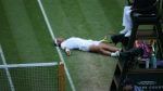 Wimbledon: পা পিছলেও পড়েও কোয়ার্টার ফাইনালে নাদাল