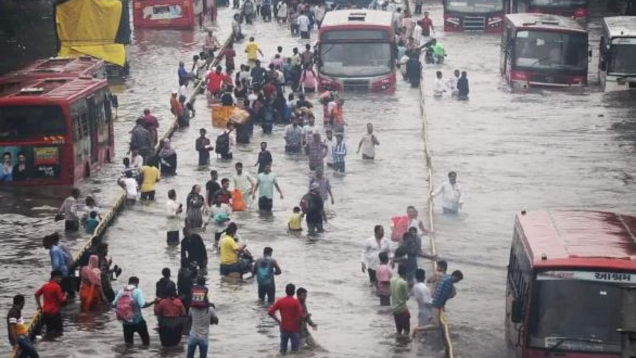 Gujarat Rains : ভারী বৃষ্টিতে নাজেহাল গুজরাটের জনজীবন, একদিনে মৃত ৭