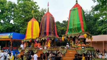 Modan Mohan Rathayatra: আজ মাসিরবাড়ি যাবেন মদনমোহন, গুঞ্জবাড়ি গমগম করছে দর্শকদের ভিড়ে