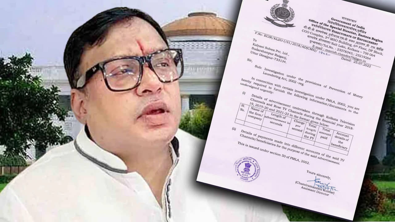 ED: রায়গঞ্জের বিধায়ক কৃষ্ণ কল্যাণীকে নোটিস ইডির, নেপথ্যে কোন কারণ ?