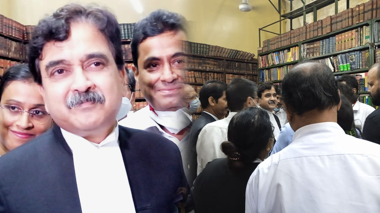 Justice Abhijit Gangopadhyay: আচমকা হাজির হন বার কাউন্সিলের ঘরে, সতীর্থদের সঙ্গে অন্য মেজাজে বিচারপতি অভিজিৎ গঙ্গোপাধ্যায়