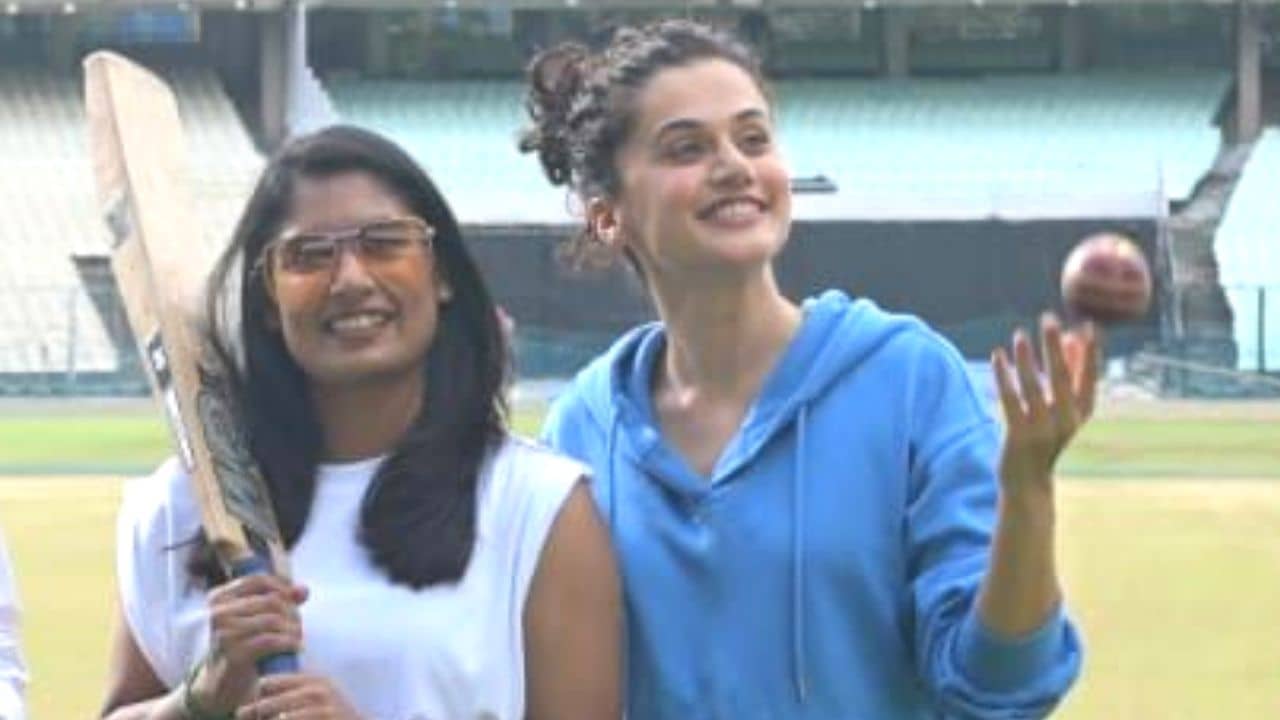 Taapsee-Mitali: তাপসী অভিনয়টা করে নেবে জানতাম, কিন্তু ক্রিকেট খেলাটা..., কলকাতায় এসে অকপট মিতালী