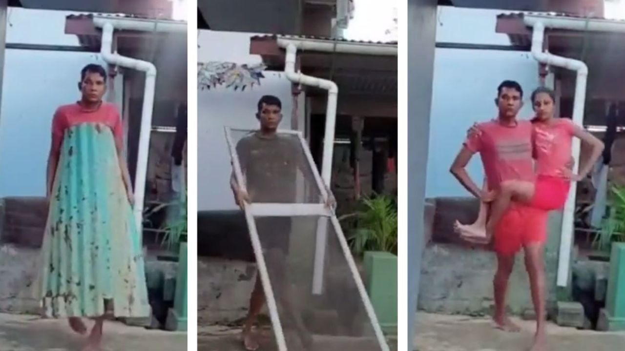 Viral Video: ড্রাম, টেবিল, চেয়ার দিয়ে ফ্যাশন! যুবকের কাণ্ড দেখে হতবাক নেটদুনিয়া