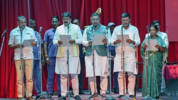Bihar Cabinet Formation : ভাতিজাকে মাত চাচার, নীতীশের মন্ত্রিসভায় তেজ প্রতাপ সহ ঠাঁই পেলেন RJD-র ১৬