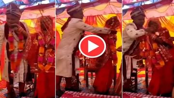 Viral Video: কোথায় আদর করে খাওয়াবেন তা নয়, কনের অপরের মুখে লাড্ডু ঠুসে দিলেন বর, খেলেন থাপ্পড়