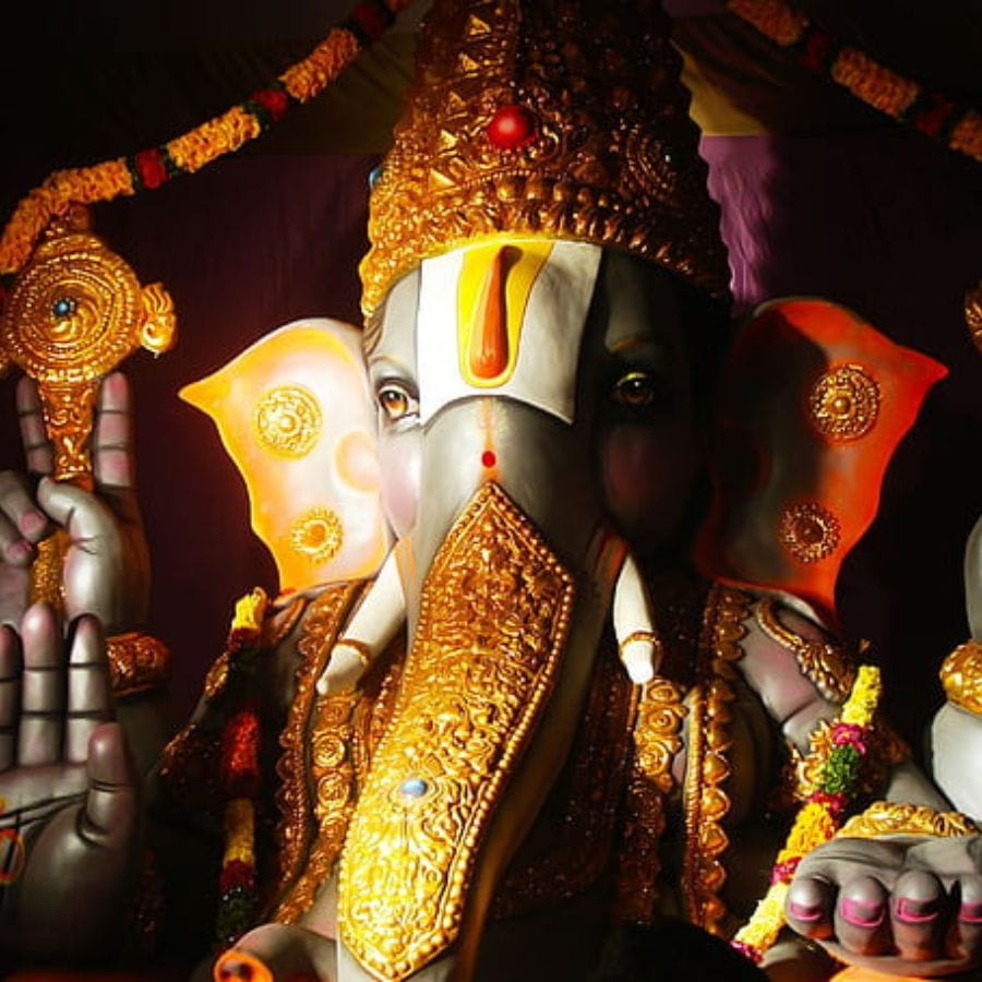 ধনু রাশি- এই রাশির চিহ্ন হল হলুদ গণপতির মূর্তি নিজের বাড়িতে নিয়ে আসা এবং হলুদ ফুল দিয়ে সাজানো।