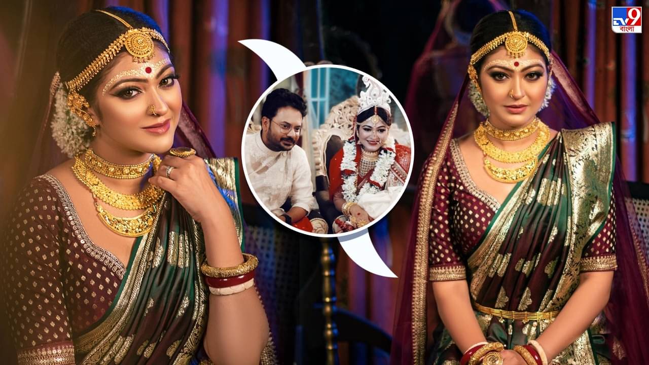 Rooqma Ray: বেনারসিতে কনের সাজে রুকমা, ছবি দেখে মনকেমন পর্দার বর রাহুলের