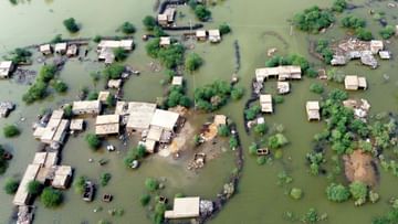 Pakistan flood: Ginji was a settlement in March, no sign of settlement today!  Satellite images show the horrors of the flood