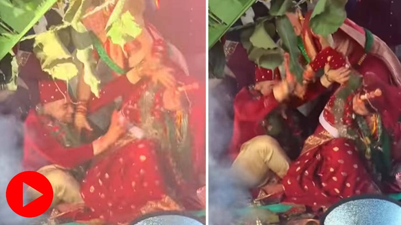 Bizarre: রীতি বদলে গেল মারপিটে! বিয়ের মণ্ডপেই ‘হাতাহাতি’ বর-বউয়ের