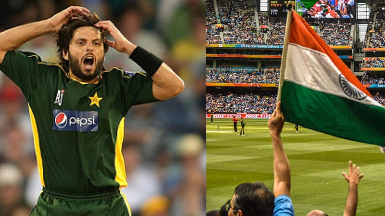 Shahid Afridi: ভারত-পাক ম্যাচে তেরঙ্গা ওড়াতে বাধ্য হল আফ্রিদির মেয়ে!