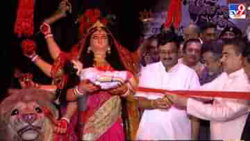 Durga Puja 2022: শূন্যতায় ভরা অভিজিতের স্মৃতির পুজোর উদ্বোধনে শুভেন্দুরা