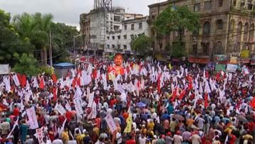 Left Front Protest: 'আনিসকে খুন করার জন্য পুলিশকে ব্যবহার করা হয়েছে', মঞ্চে সরব সেলিম