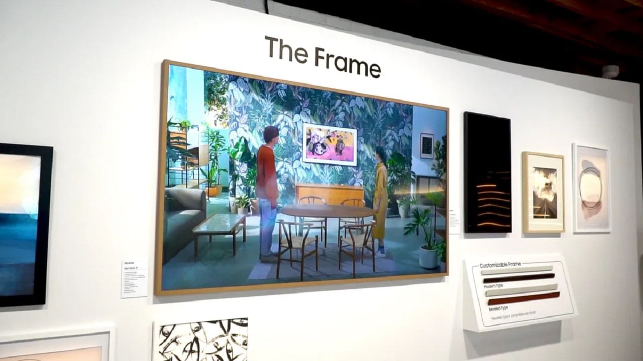 Samsung The Frame Tv Samsung Brings New Frame Smart Tv Price Starting At Rs Check Price And Features Samsung Launches Frame Smart Tvs In India Price Specifications Check All Detailsnews