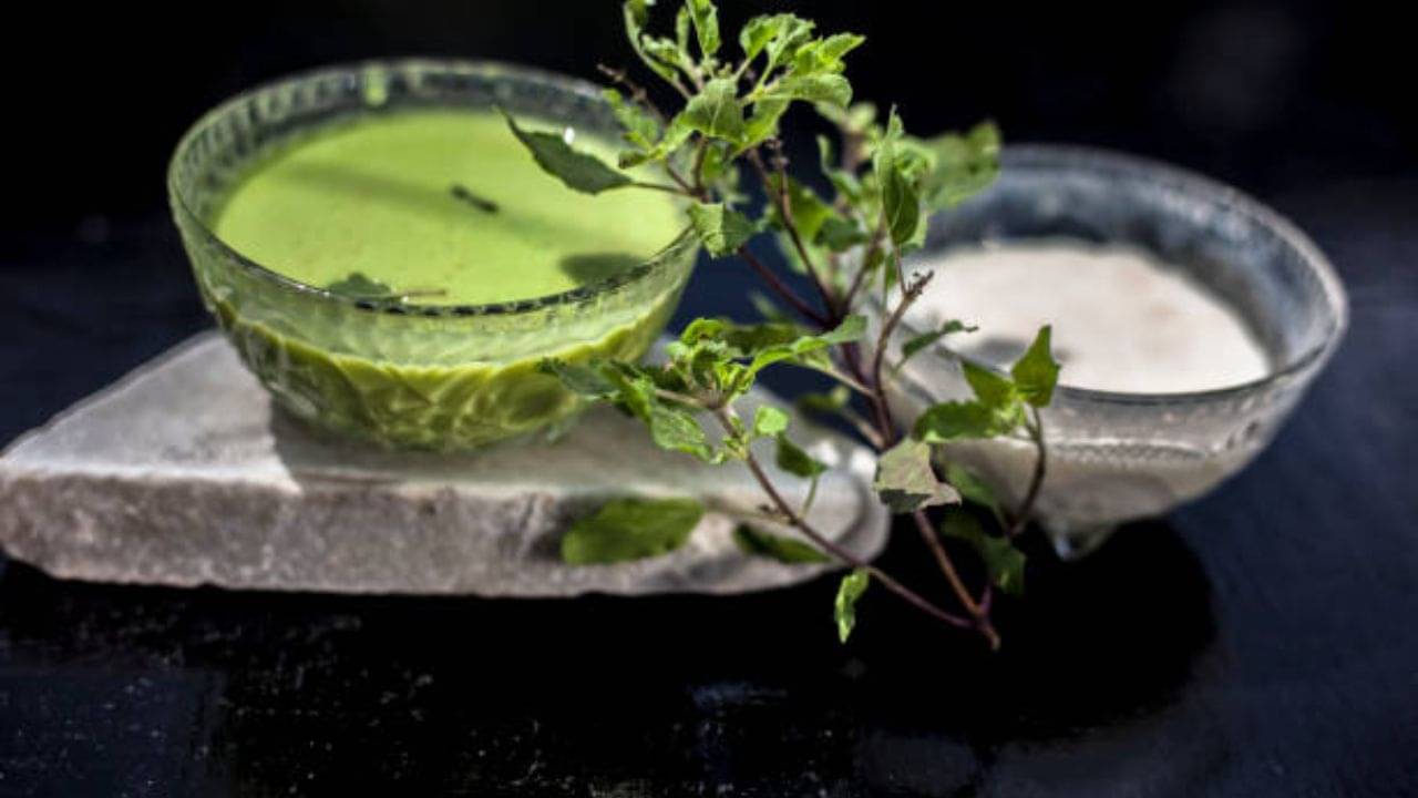 Tulsi Face Pack: পুজোর আগেই ত্বকে দাগ ছোপ? রোজ নিয়ম করে লাগান তুলসির এই ফেসপ্যাক, উপকার পাবেনই