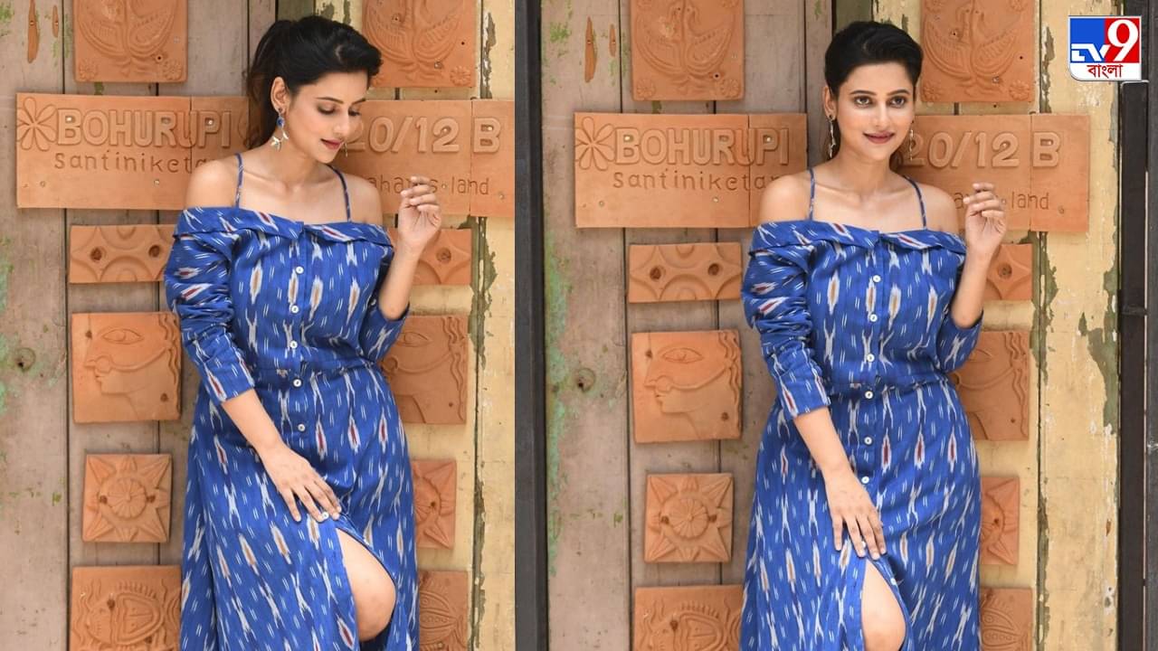 Ushasi Ray: পুজোয় এবার ট্রেন্ডে রয়েছে ইক্কত, দেখুন তো ঊষসীর মতো এমন ড্রেস আপনার পছন্দ কি না!