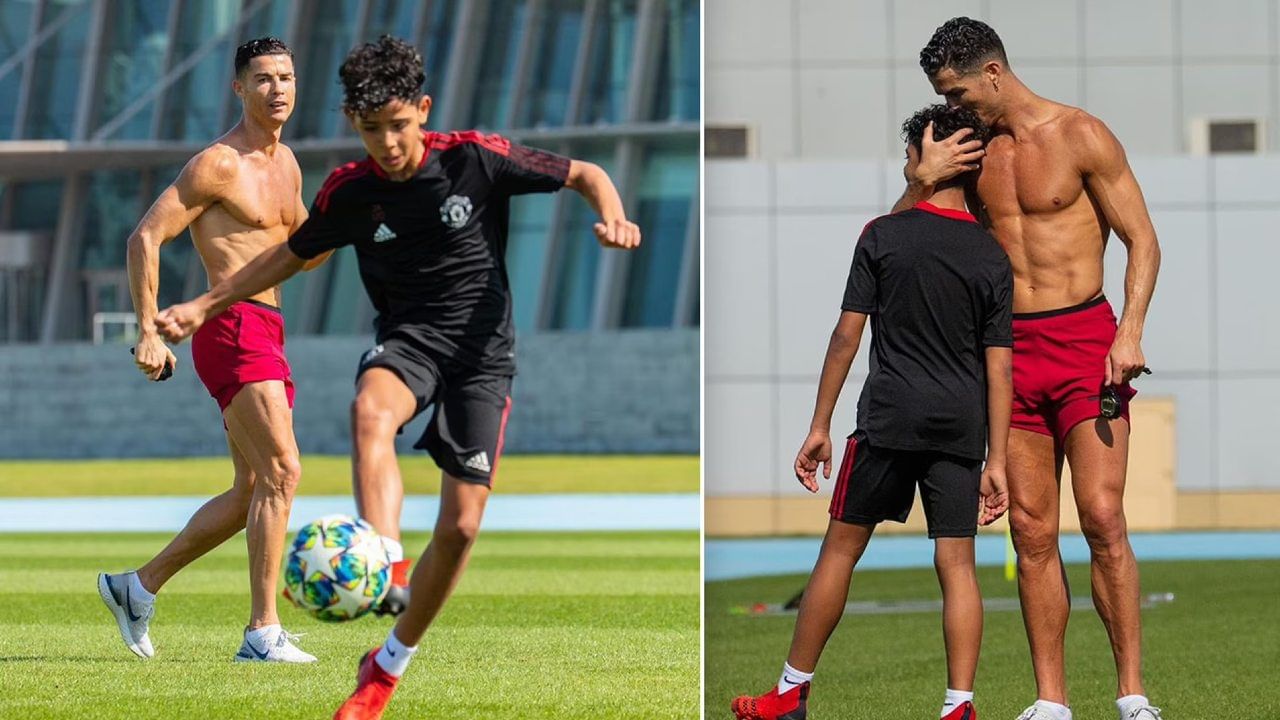 Cristiano RonaldoCristiano Ronaldo Jr. মিলেমিশে একাকার রোনাল্ডো আর জুনিয়র.. Bengali News