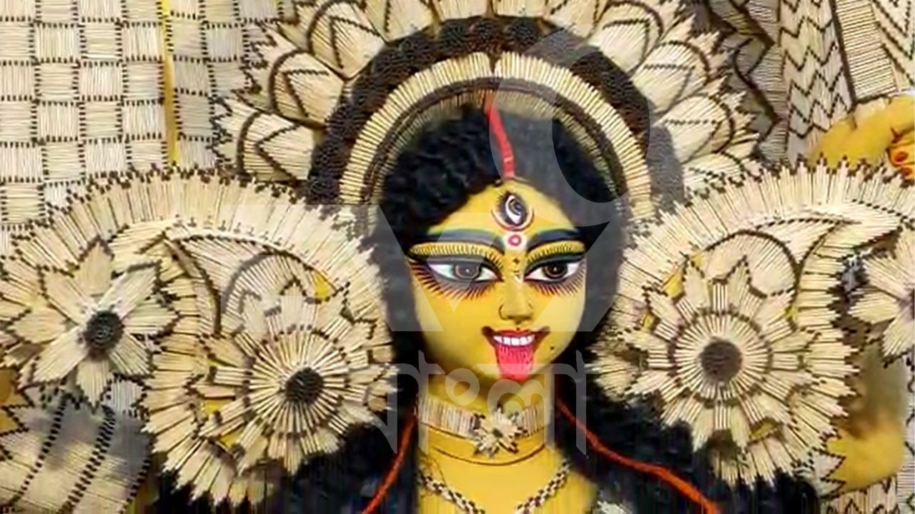 Kali Puja 2022: ১ লাখ ২০ হাজার দেশলাই কাঠির প্রতিমাসজ্জা! ডানকুনিতে ভিড় জমাচ্ছেন দর্শনার্থীরা