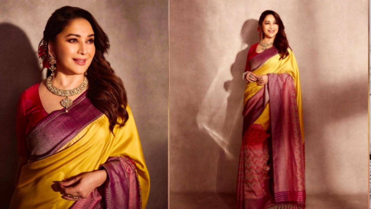 Madhuri Dixit Nene: দিওয়ালির সাজে মাধুরীকে দেখলে চোখ যাবে আটকে! ভাইরাল ছবিগুলি দেখুন একবার...