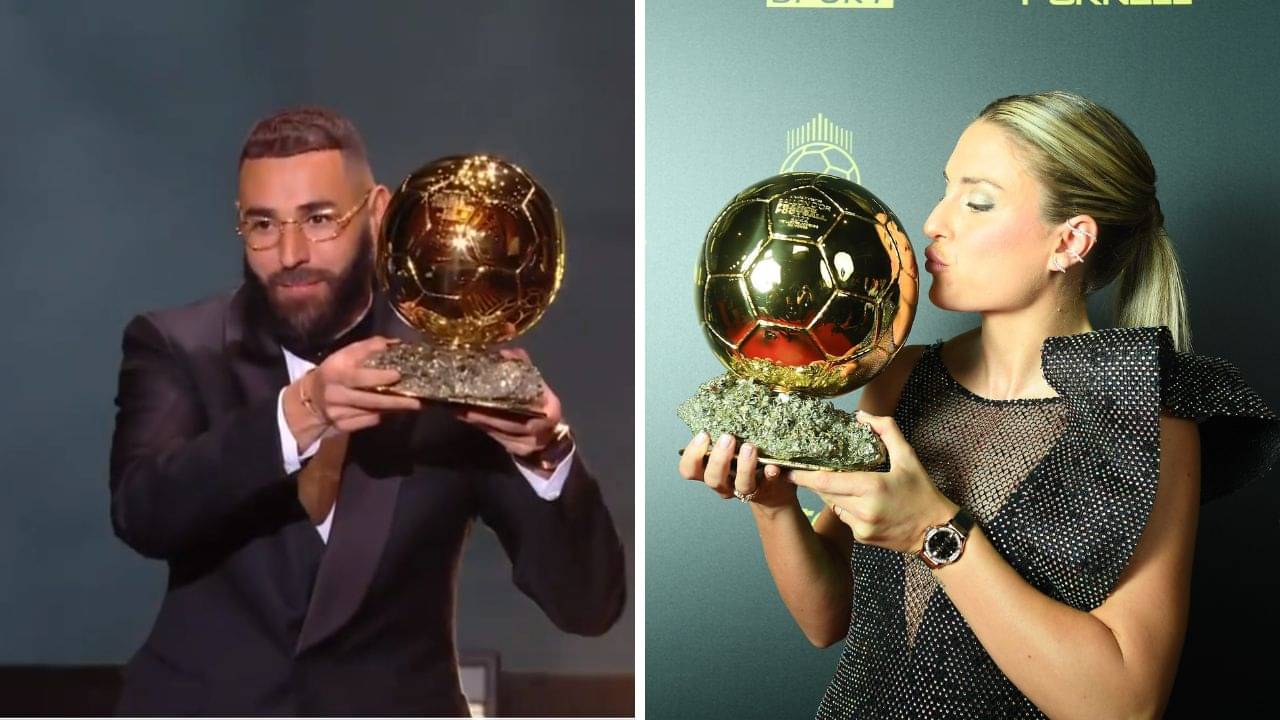 Ballon DOr award 2022: ব্যালন ডিঅর জিতলেন করিম বেঞ্জেমা ও অ্যালেক্সিয়া পুতেয়াস