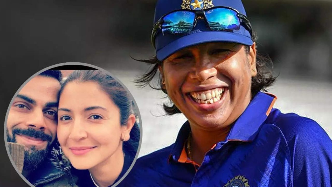 Jhulan Goswami Biopic: স্কুল পোশাকে আন্দুলের মাঠে ক্রিকেট খেলছেন অনুষ্কা, ফাঁস ছবি, ঝুলনের মতো দেখাচ্ছে?