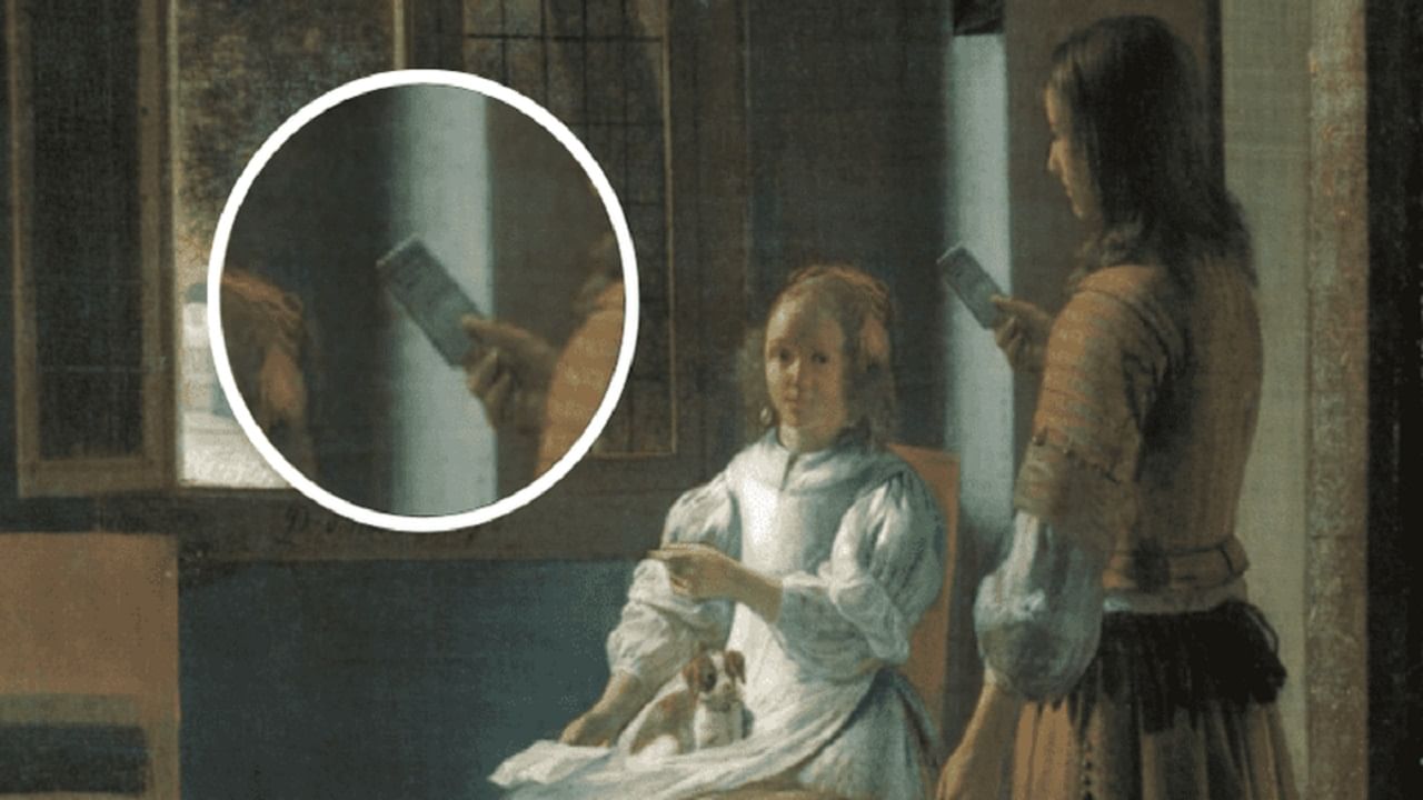 iPhone In Old Painting: 350 বছরের পুরনো এই ছবিতে মহিলার হাতে আইফোন? অ্যাপল সিইও টিম কুকের মন্তব্যে জলঘোলা