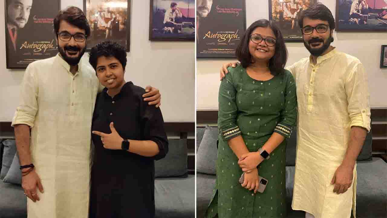 Prosenjit Chatterjee: প্রসেনজিতের বাড়িতে বিজয়ার উৎসব, চেটেপুটে খাওয়াদাওয়া করলেন ইউটিউবার ও কনটেন্ট ক্রিয়েটাররা...