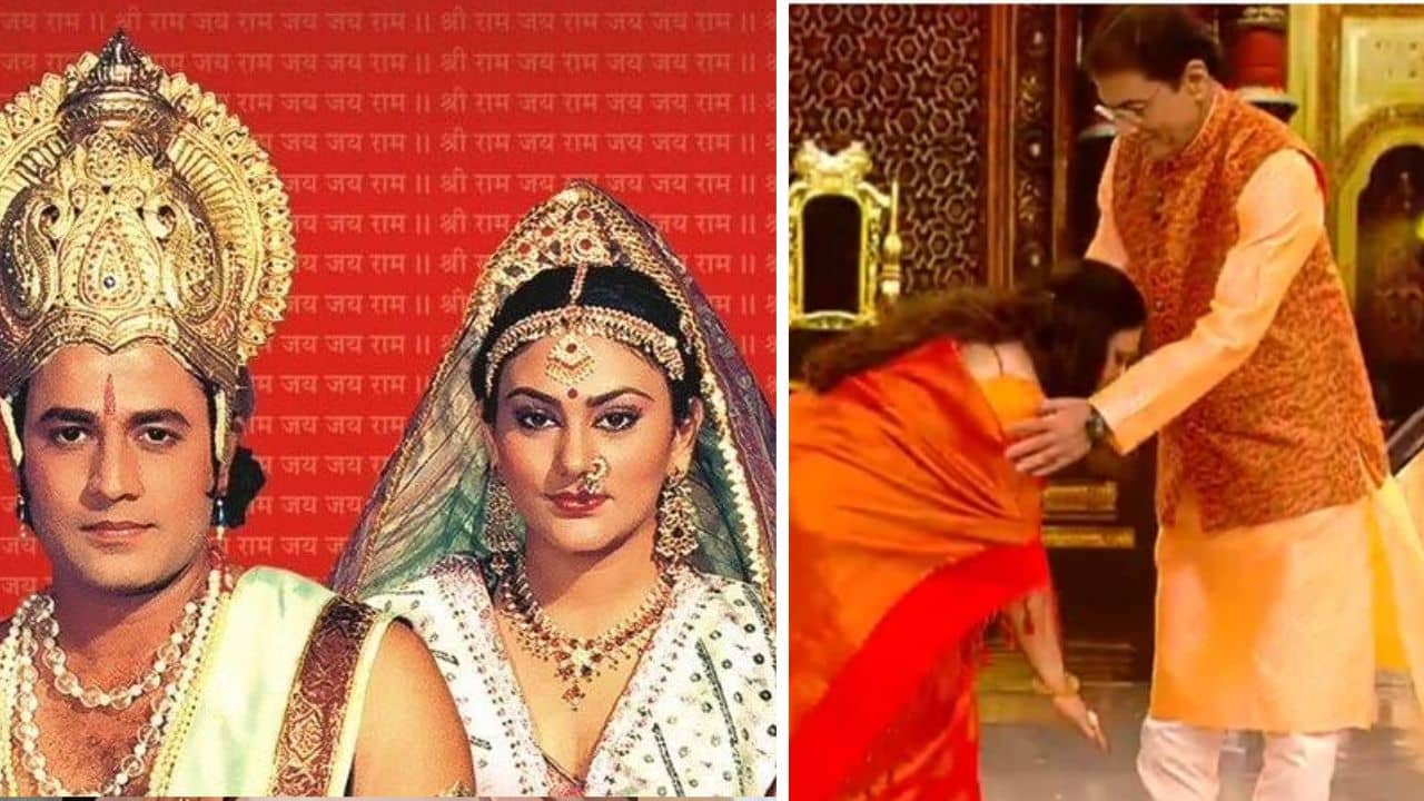 Ramayana: আবারও দেখা হল রাম-সীতার, পা ছুঁয়ে দীপিকা বললেন, আমি তো আপনার দাসী
