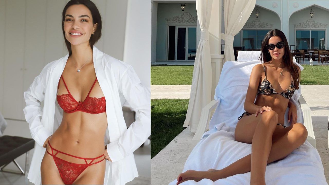 Erkak qizning mushukini silkitadi