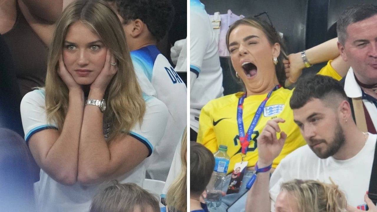 FIFA World Cup2022: ইংল্যান্ডের খেলায় ক্লান্ত হয়ে হাই তুলছেন সঙ্গী, ভাইরাল সেই ছবি!