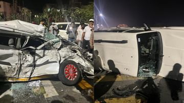 Pune Accident: বেরিয়ে এসেছে কল-কবজা, চি়ড়ে-চ্যাপ্টা ৪৮টি গাড়ি, নাভাল ব্রিজের হাড়হিম দুর্ঘটনায় আহত ৩০