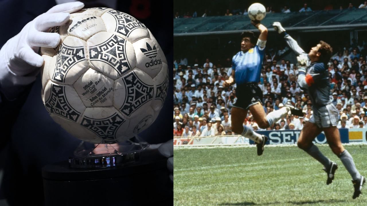 Diego Maradona: কাতার বিশ্বকাপের আগে রেকর্ড অর্থে বিক্রি হল মারাদোনার 'হ্যান্ড অব গড' বল