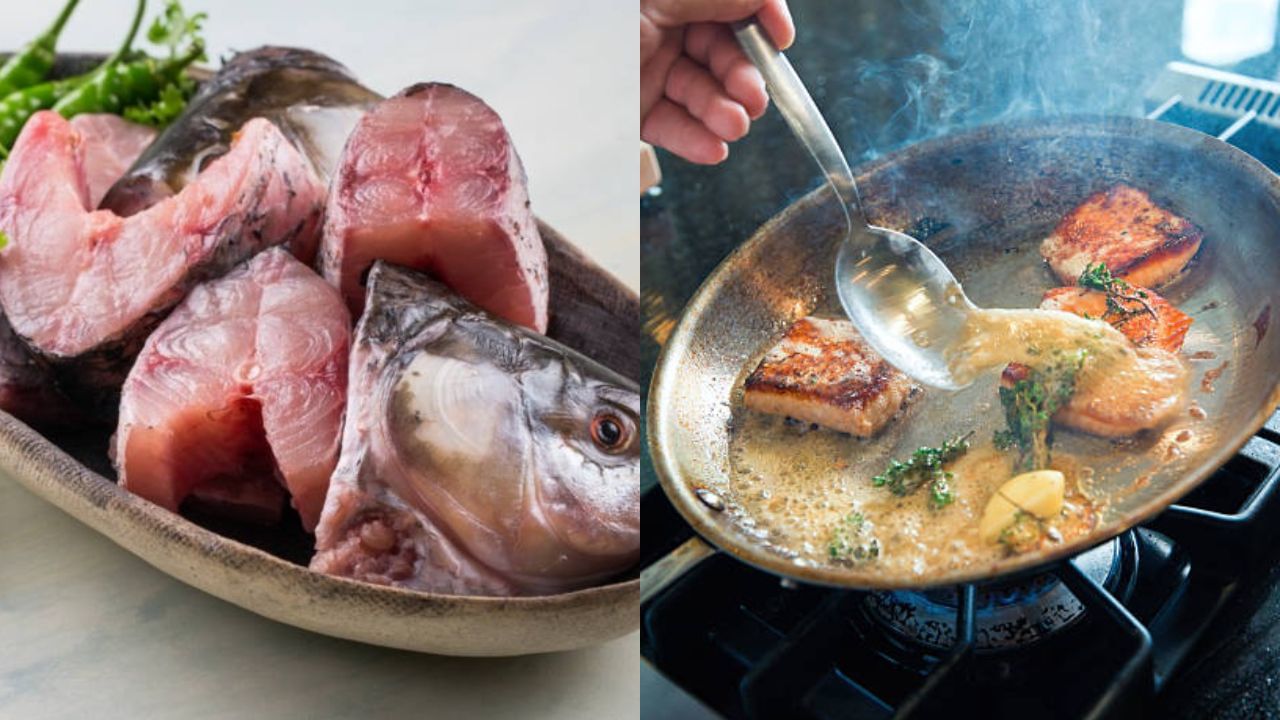 Fish Recipe: তেল নয়, এবার মাখন দিয়েই রেঁধে ফেলুন রুই মাছ, কন্টিনেন্টাল পদে জমবে দুপুর