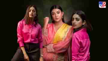Pink Fashion: গুলাবের মোহে মজলেন এই দুই টলি-নায়িকা, একজন শাড়িতে অন্যজন ফর্ম্যালে