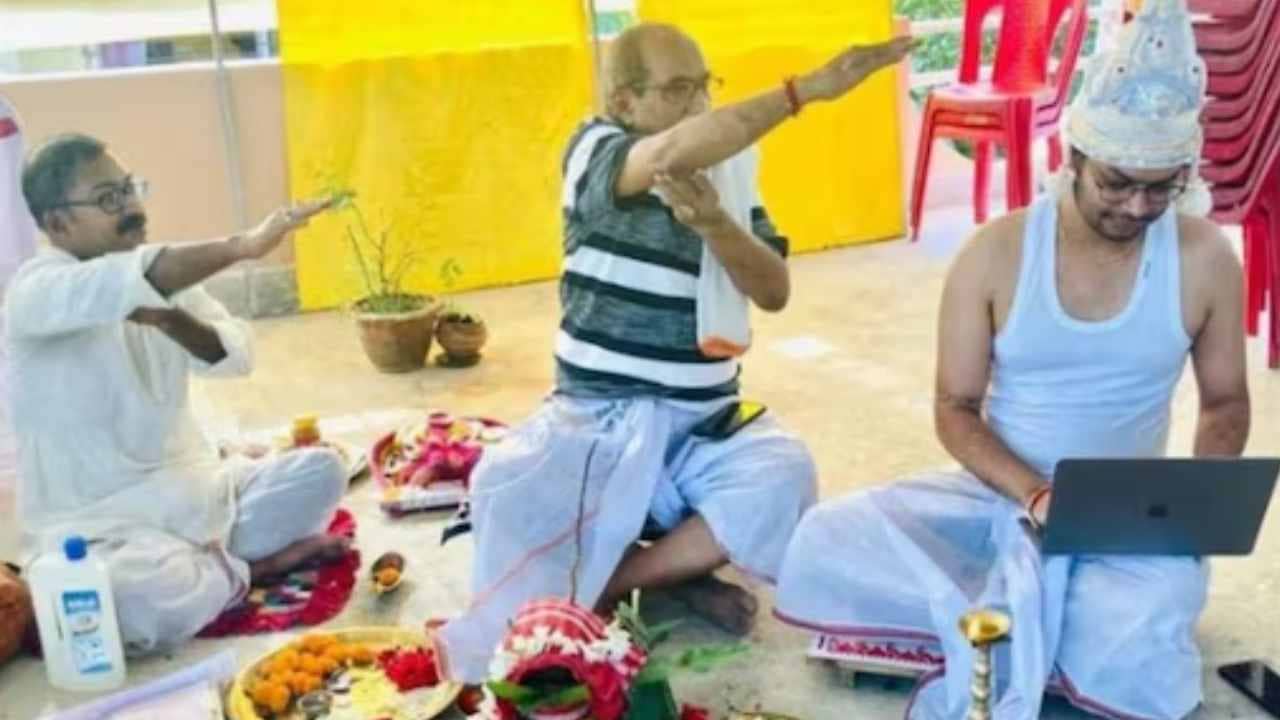 Bizarre: বিয়ের মণ্ডপে বসেই অফিসের কাজ করছে বর! ‘দূষিত সংস্কৃতি’তে ক্ষুব্ধ নেটিজেনরা