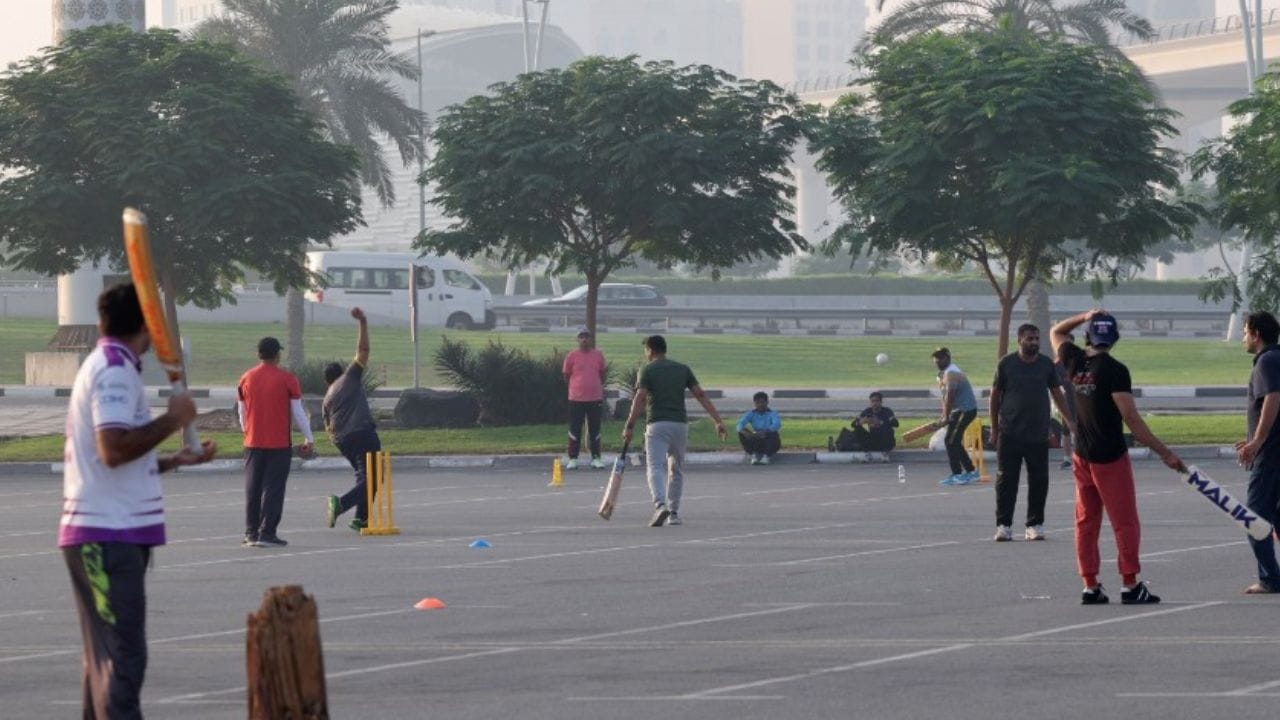 Cricket on the streets of Qatar in context of the Football World Cup