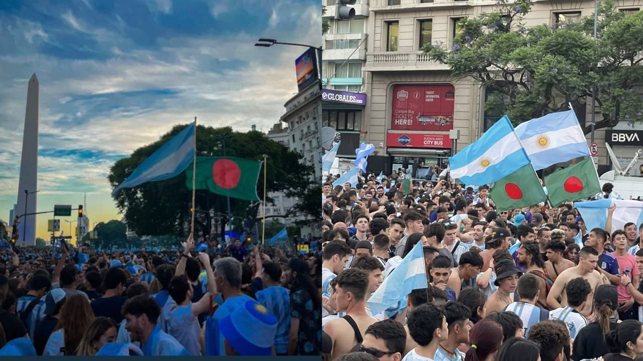 Argentina-Bangladesh: ১৭,০০০ কিমি দূরে আশ্চর্য আর্জেন্টিনা প্রেম, কীভাবে বাংলাদেশ মাতল নীল-সাদা রঙের টানে?