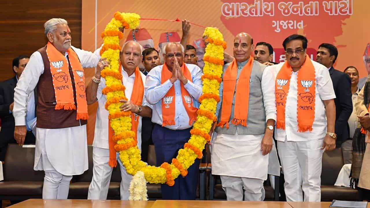 Bhupendra Patel: মুখ্যমন্ত্রী হিসাবে দ্বিতীয় ইনিংস শুরু ভূপেন্দ্রর, শপথ গ্রহণে প্রধান অতিথি নমো-শাহ