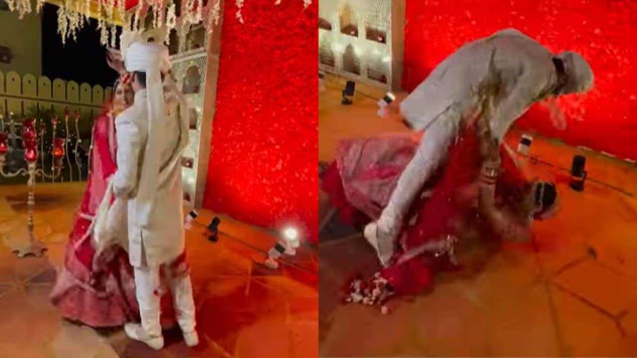 Viral Video: নাচই যখন নবদম্পতির মাথাব্যথা-র কারণ, তখন...