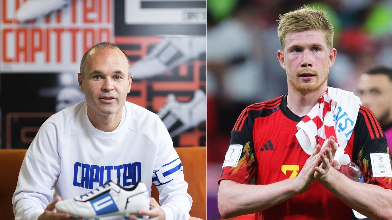 নবম স্থানে রয়েছে আন্দ্রে ইনিয়েস্তার নাম।  তাঁর আয় ২৩,৬৪৯,৬০৮ মিলিয়ন ইউরো। দশ জন দামি ফুটবলারের তালিকায় সর্বশেষ নাম কেভিন ডি ব্রুইনের।  ম্যাঞ্চেস্টার সিটি থেকে তাঁর আয় আন্দ্রে ইনিয়েস্তার আয়ের সমান। (ছবি : টুইটার)