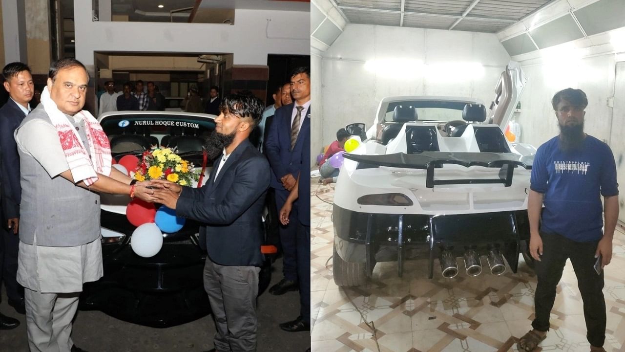 Swift গাড়িকে Lamborghini-র রূপ দিয়ে মুখ্যমন্ত্রী হিমন্ত বিশ্ব শর্মাকে উপহার অসমের যুবকের
